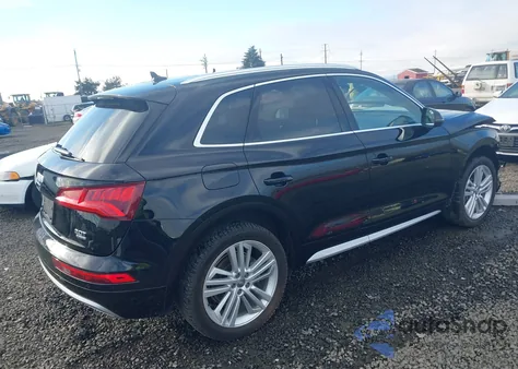 2018 Audi Q5 2.0T Premium/2.0T Tech Premium z USA, uszkodzony, nr VIN WA1BNAFY2J2170194